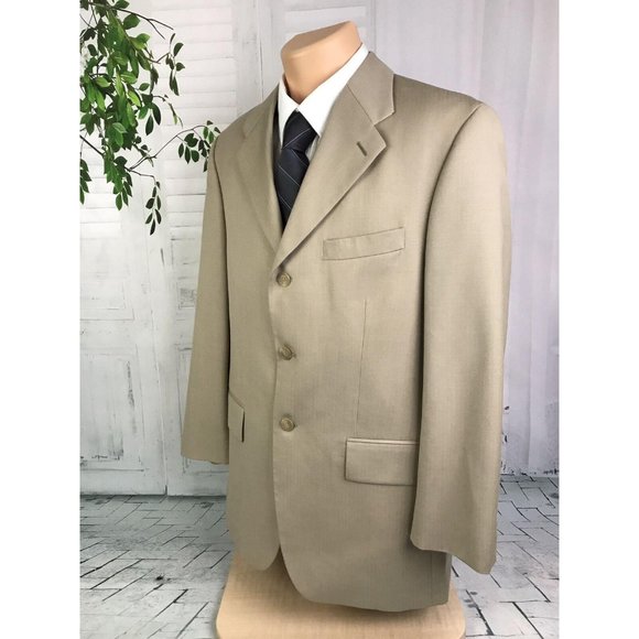 Ralph Lauren Mens Size 40 Regular Suit Jacket Wool - Picture 8 of 12